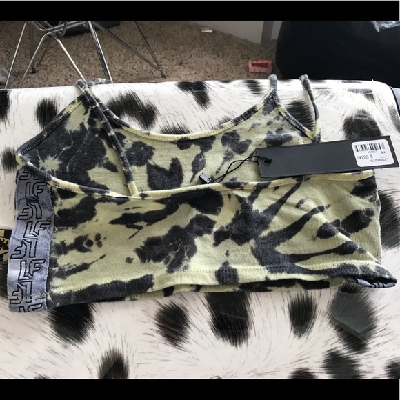 LF THE BRAND green XS bralette never worn - Picture 2 of 3